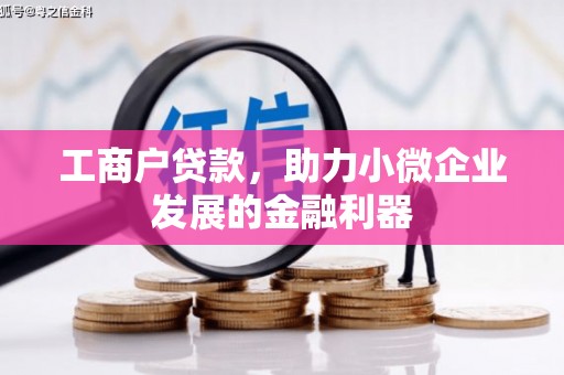 太子河工商户贷款，助力小微企业发展的金融利器