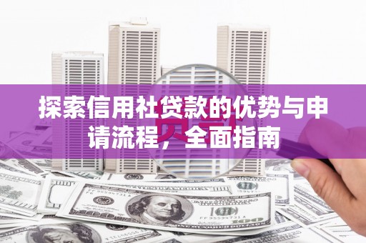 阆中探索信用社贷款的优势与申请流程，全面指南