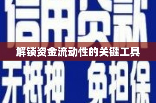 泸溪解锁资金流动性的关键工具