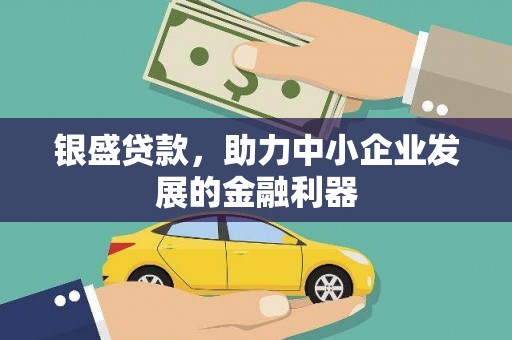 凤县银盛贷款，助力中小企业发展的金融利器