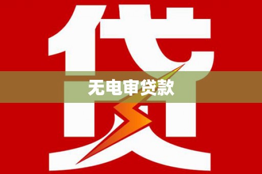 北市无电审贷款