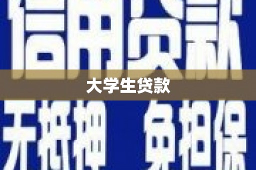 漳州大学生贷款