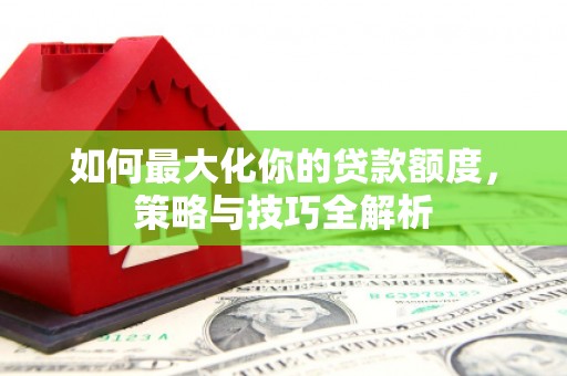 尼玛如何最大化你的贷款额度，策略与技巧全解析