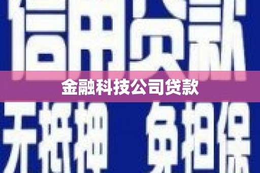 裕安金融科技公司贷款