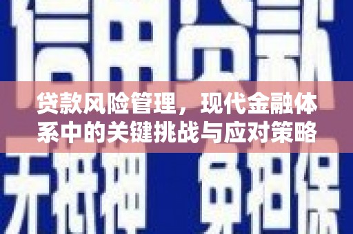 登封贷款风险管理，现代金融体系中的关键挑战与应对策略