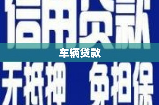 中西区车辆贷款
