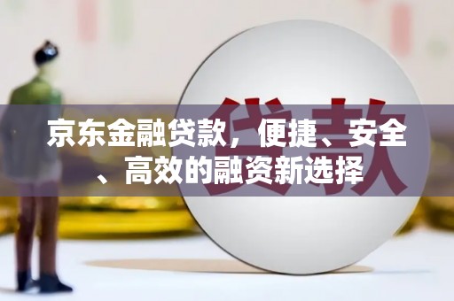 海安京东金融贷款，便捷、安全、高效的融资新选择